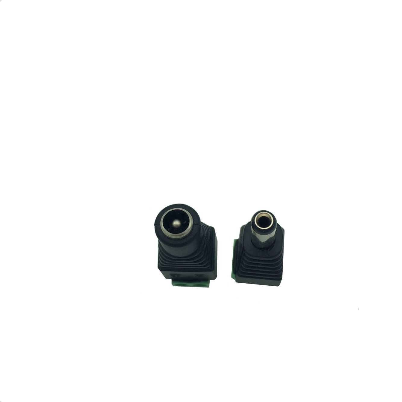 5*2.1转接头监控配件 5521dc母头 dc转绿头