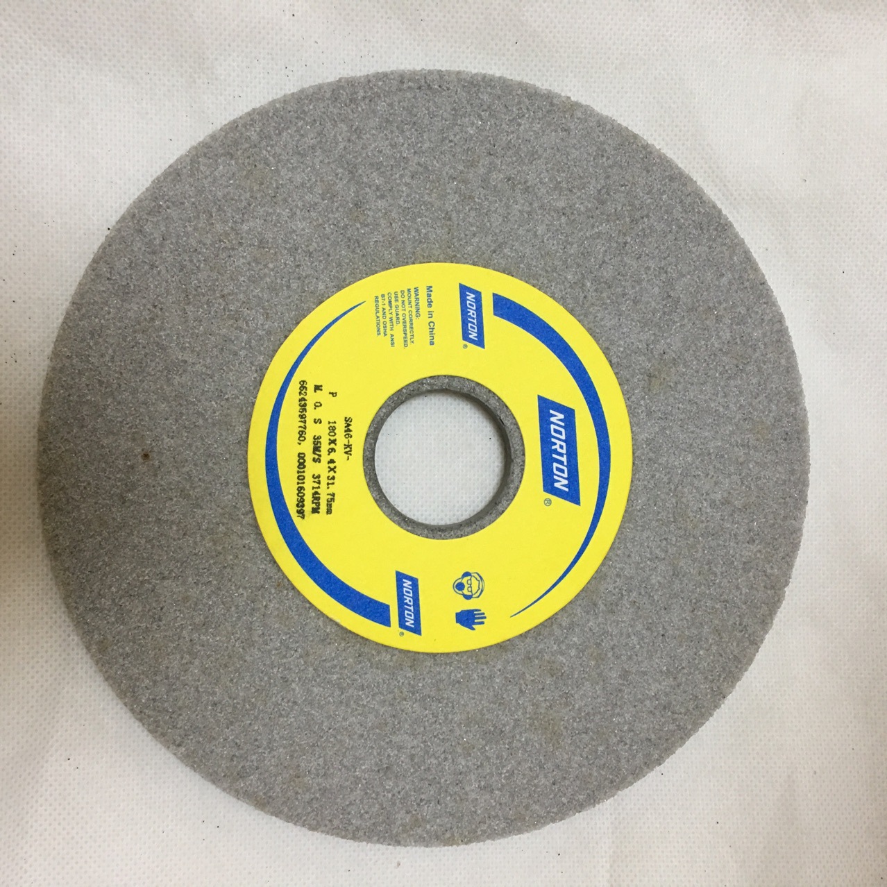 norton诺顿砂轮单晶刚玉sa32a平面磨外圆磨无心磨床砂轮