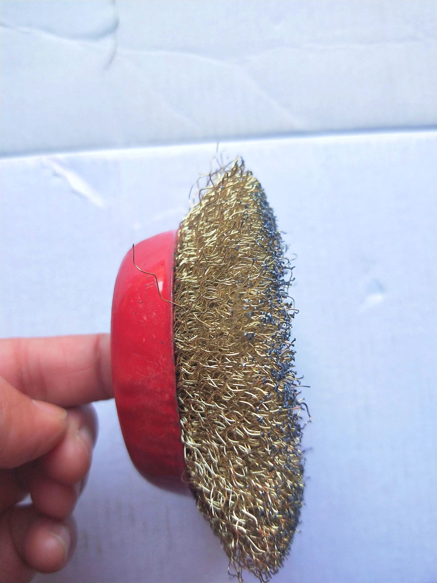 角磨机除锈钢丝轮红碗钢丝球150型