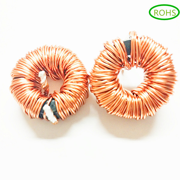 厂家直销各规格磁环电感铁硅铝功率电感330125线径1.0*4pl100uh