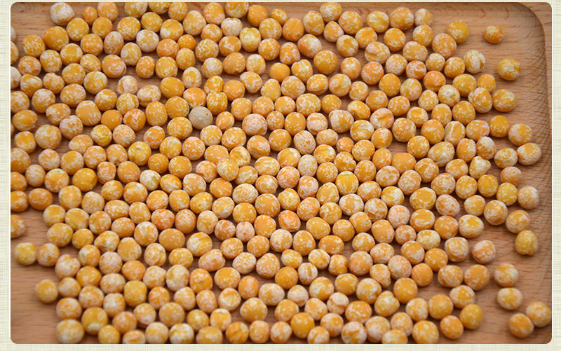 大额批发脱皮豌豆精选去皮黄豌豆仁豌豆黄原料25kg大袋