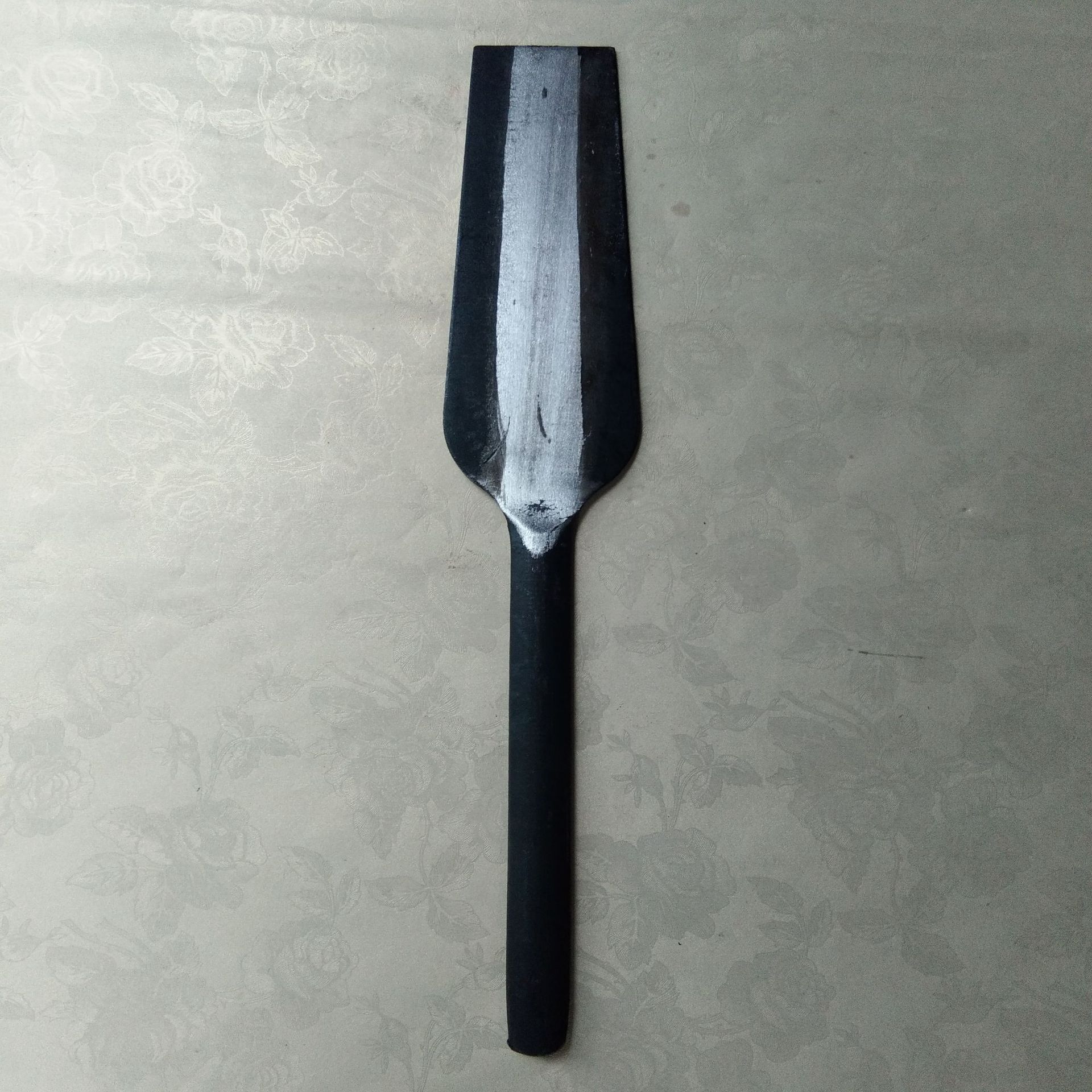 锻打双面砖刀 砌墙刀瓦刀工具 砍砖泥工瓦刀 胶柄砖刀 白心瓦刀