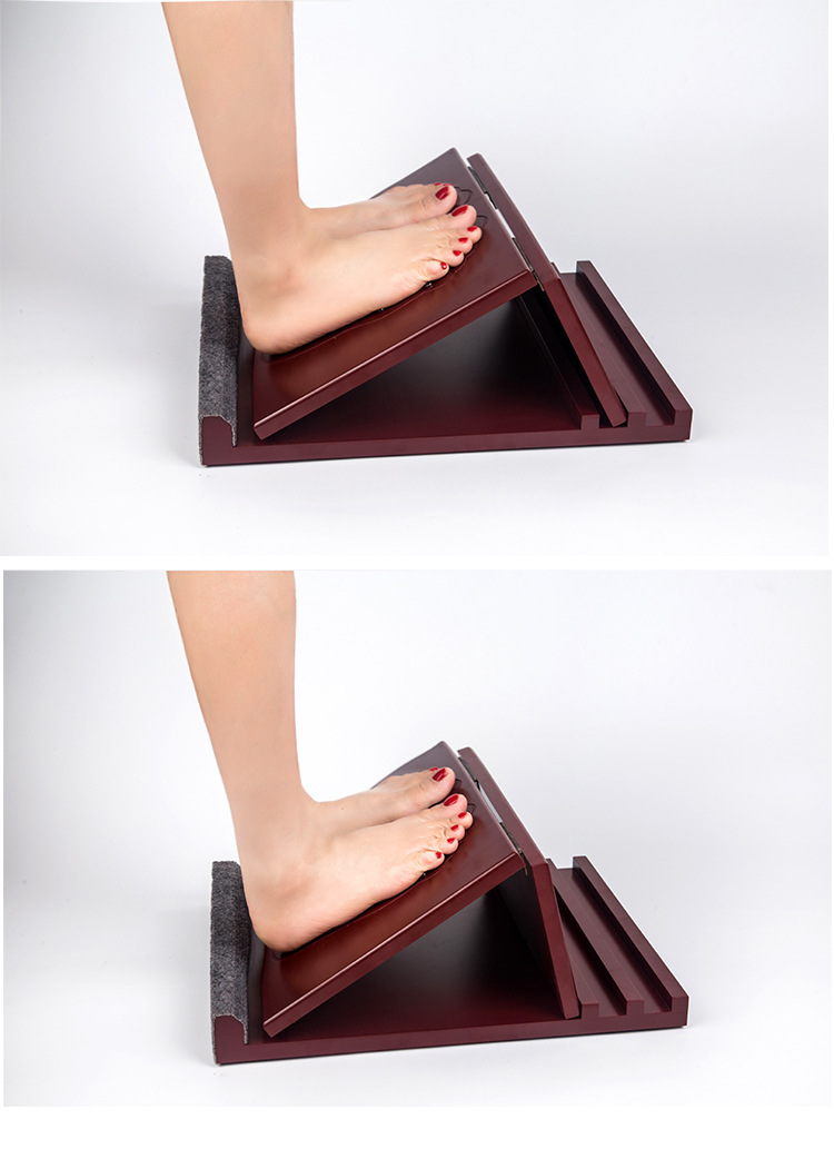 厂家供应瘦腿拉筋板健身斜踏板木质脚底按摩拉筋板拉伸小腿矫正