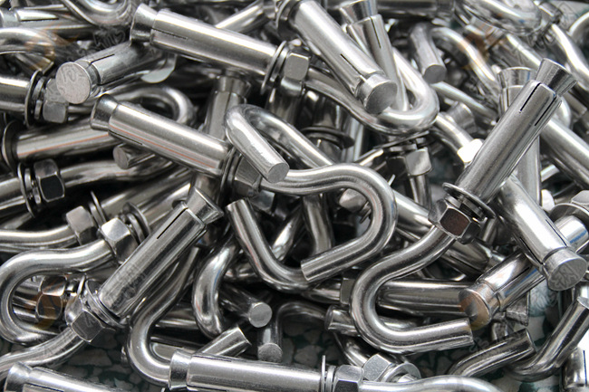 m12不锈钢膨胀钩 晾衣绳配件 吊顶钩 膨胀螺丝 膨胀挂钩 拉爆钩