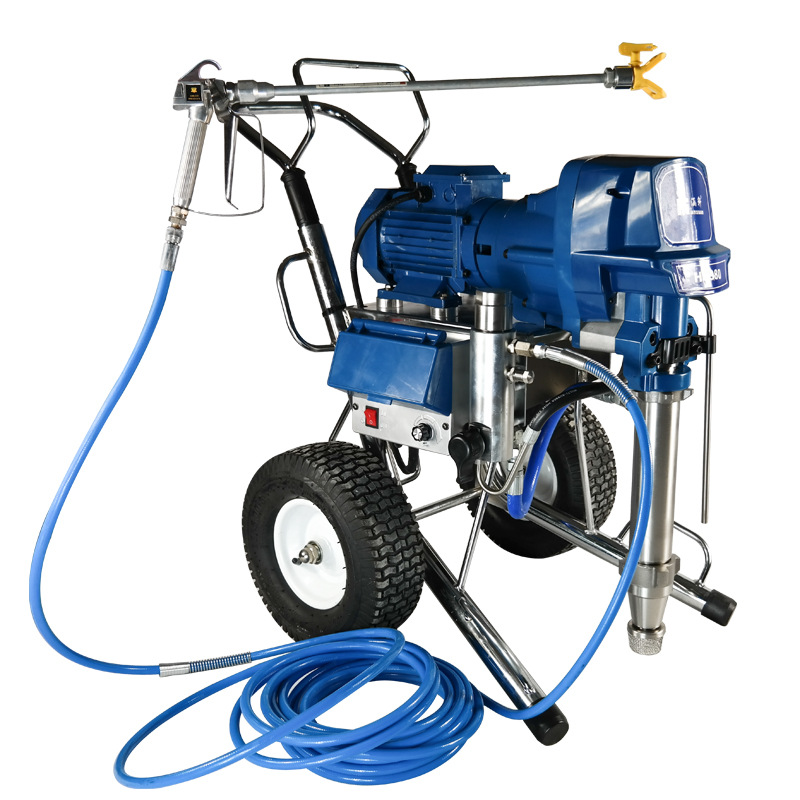 多功能柱塞式汽油高压无气腻子喷涂机喷乳胶漆油漆喷漆机涂料喷