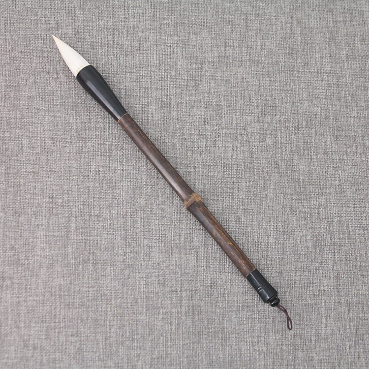 蒜头毛笔 短峰笔 斗笔大字毛笔楷书行书书法 羊毫毛笔碗笔