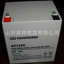 HUIZHONG汇众蓄电池 AP1250 12VH 铅酸12V免维护医疗 消防电源
