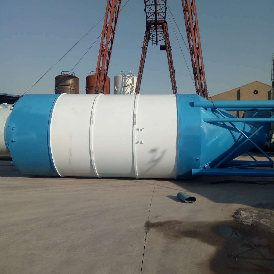 热销砖厂60吨80吨粉煤灰储罐散装水泥钙粉仓加厚水泥仓运输方便