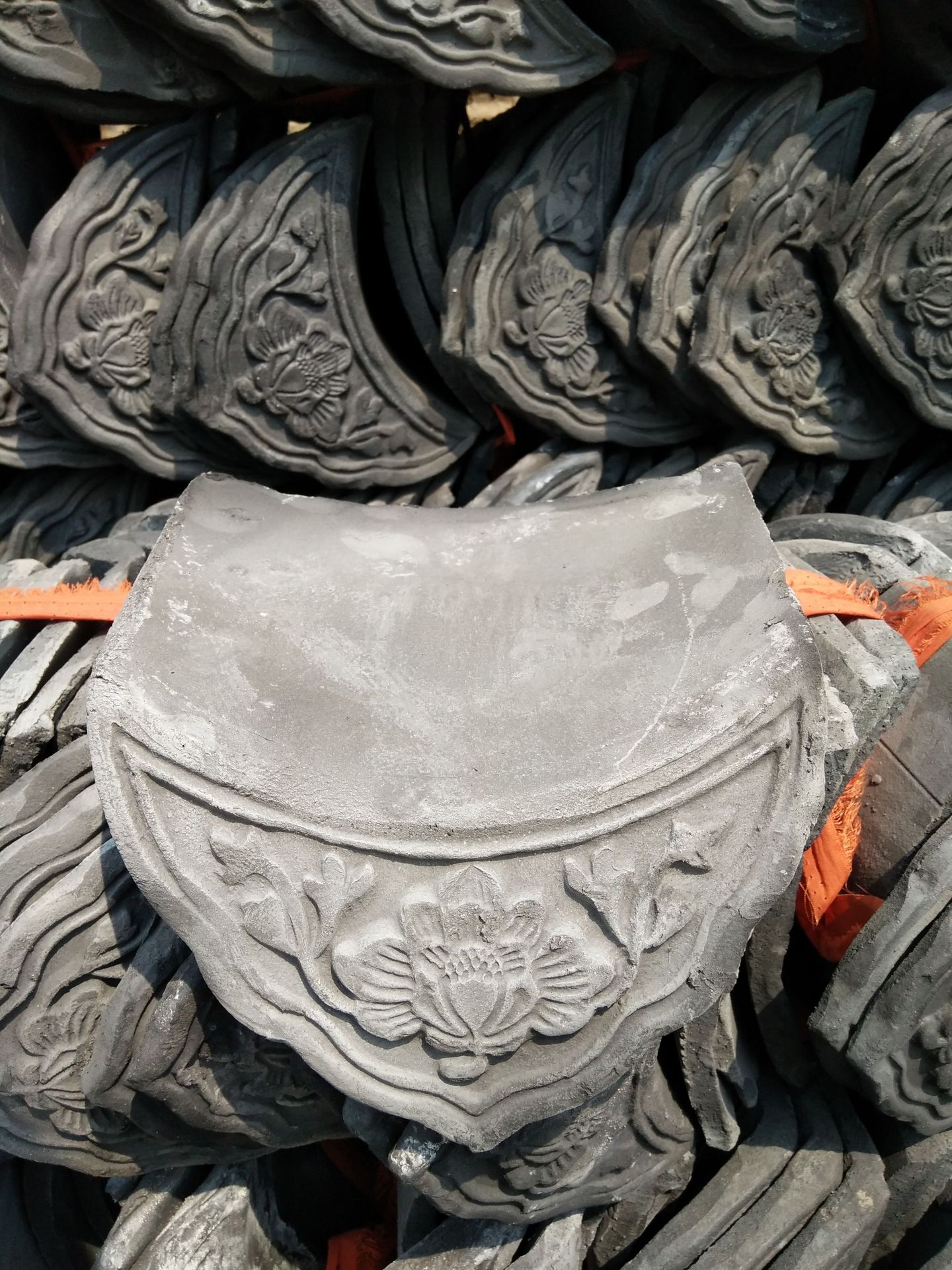 邯郸厂家 仿古青瓦古建滴水瓦 滴水青瓦滴水瓦片 烧制经验丰富