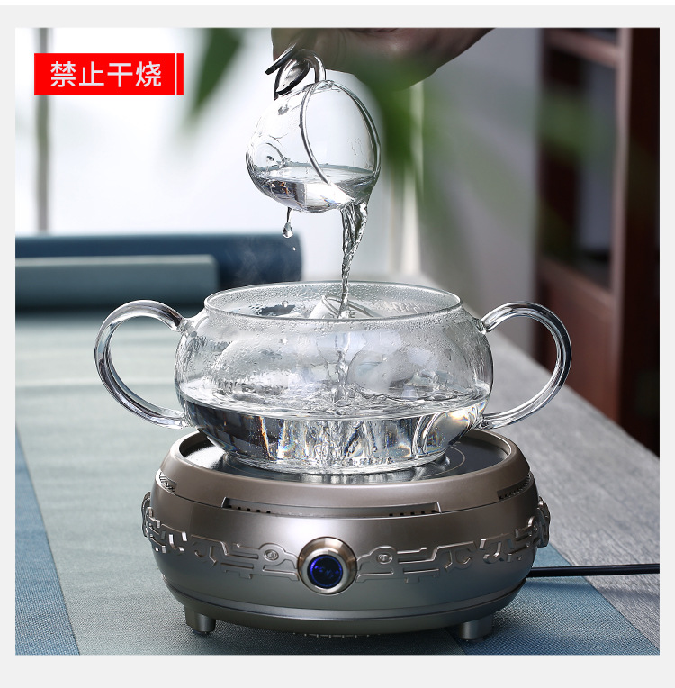 家用电陶炉专用熬粥煲汤消毒玻璃锅煮茶锅耐热泡面碗可明火烧水锅