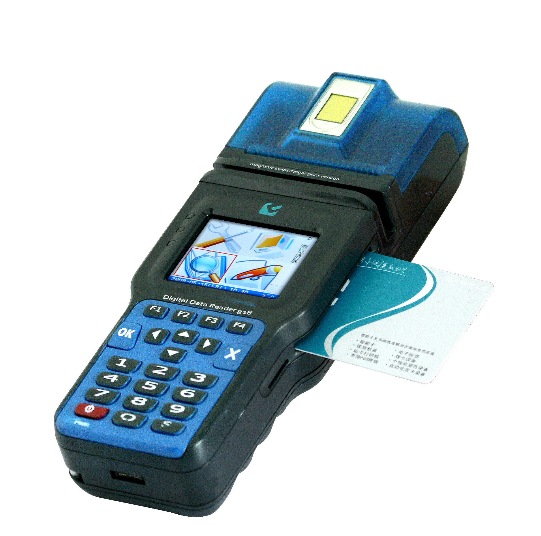 eh-1218 双系统带打印功能数据采集手持终端 pda手持机