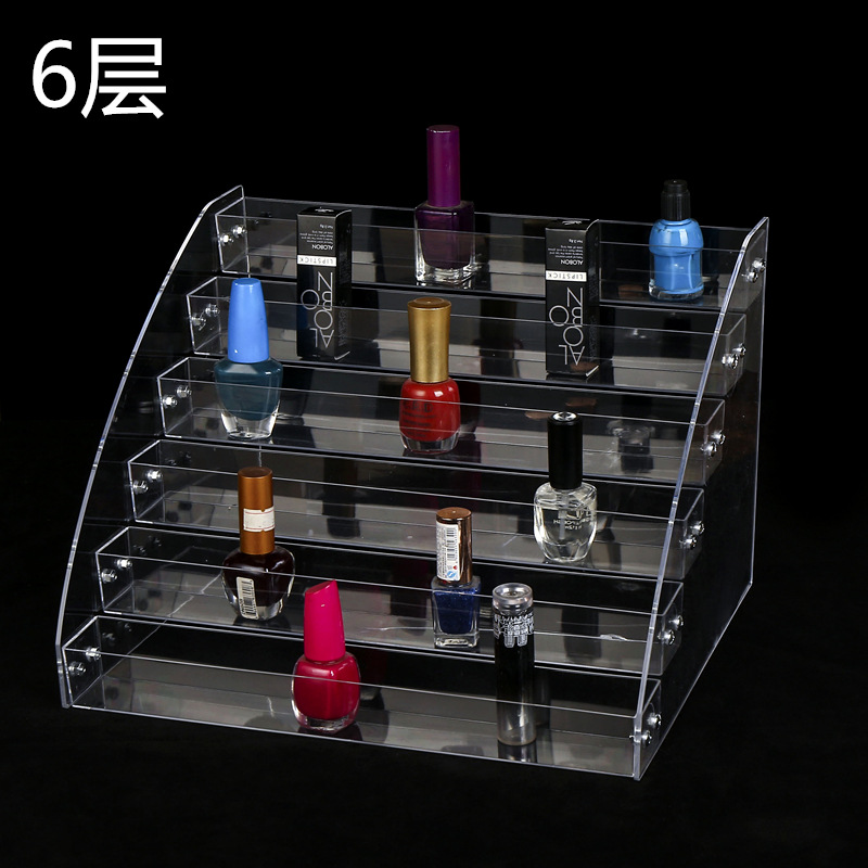 Detachable Clear Acrylic Nail Polish Display Stand