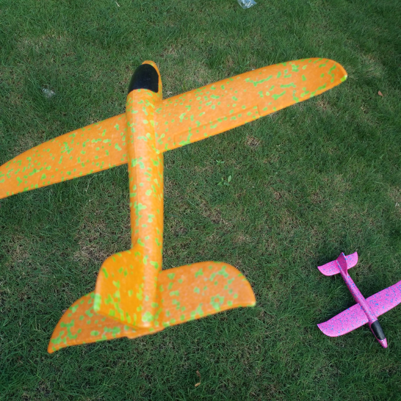 新款特技版epp耐摔泡沫手抛飞机手掷回旋滑翔机模型玩具批发