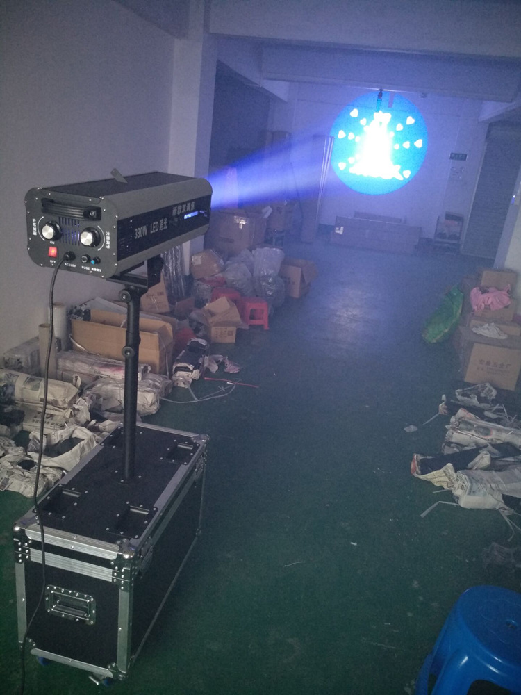 炫风led追光灯330w大功率舞台演出追光灯 440w光束图案婚庆追踪灯