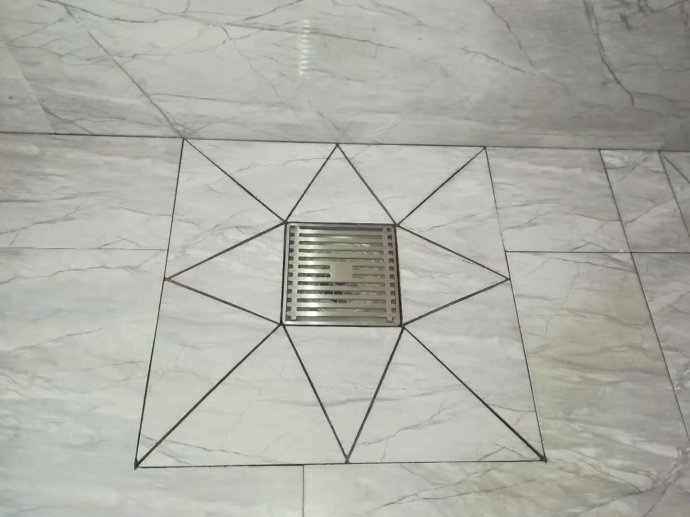 襄阳别墅装修的业主超喜欢这样的花型地漏