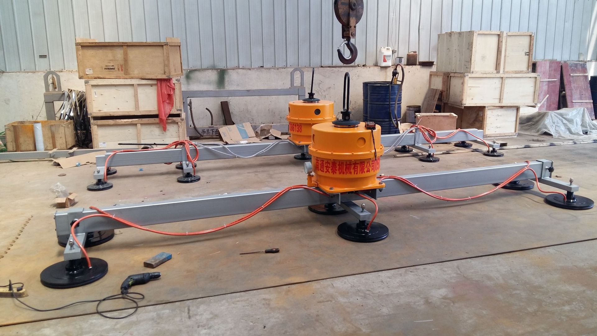 玻璃磁力工业气动真空吸盘吊具 防静电无动力真空吸盘 真空吸吊机