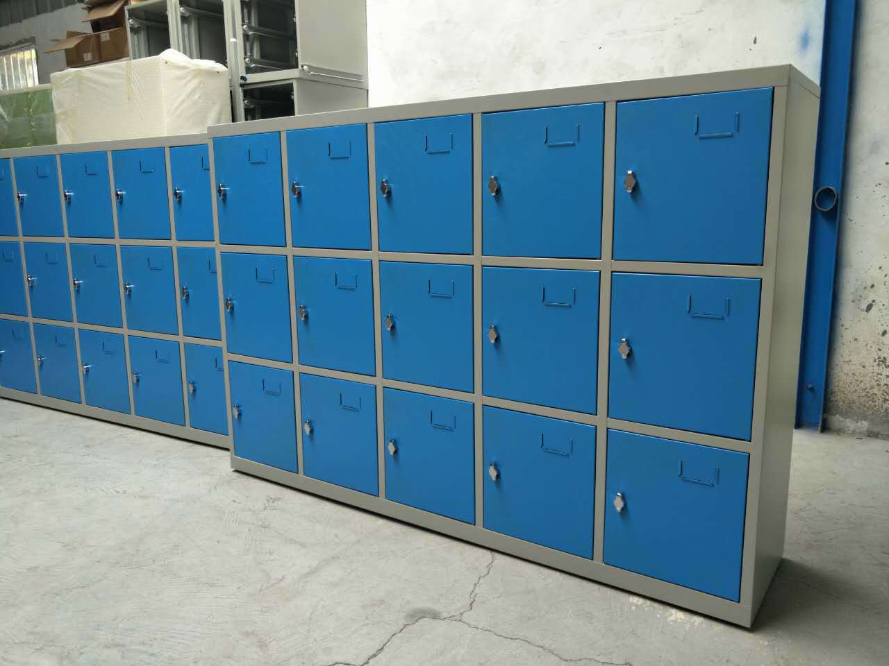 15门学生书包柜 中小学生储物柜 学生教室收纳柜 学校学生书包柜