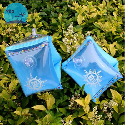 pvc充气水袖 儿童充气游泳手臂圈 卡通动漫 初学游泳装备