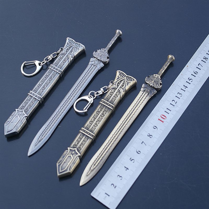 影视周边武器青云志诛仙剑青云门派历代掌门佩剑合金剑鞘钥匙扣