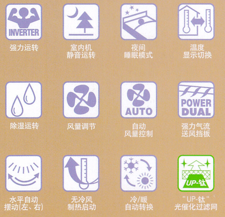 n变频3匹冷暖柜机空调三级能效