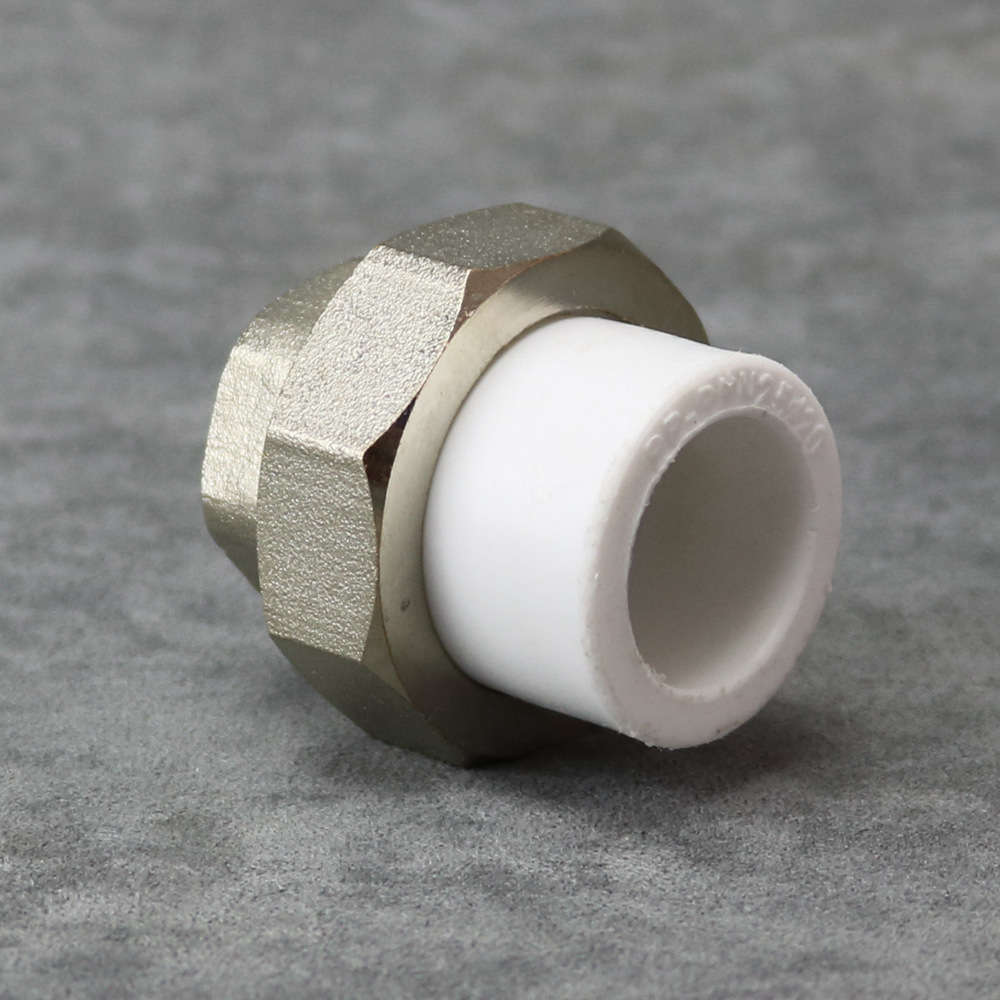 厂家直销 ppr内丝铜活接 ppr铜活节 ppr铜内螺纹活节