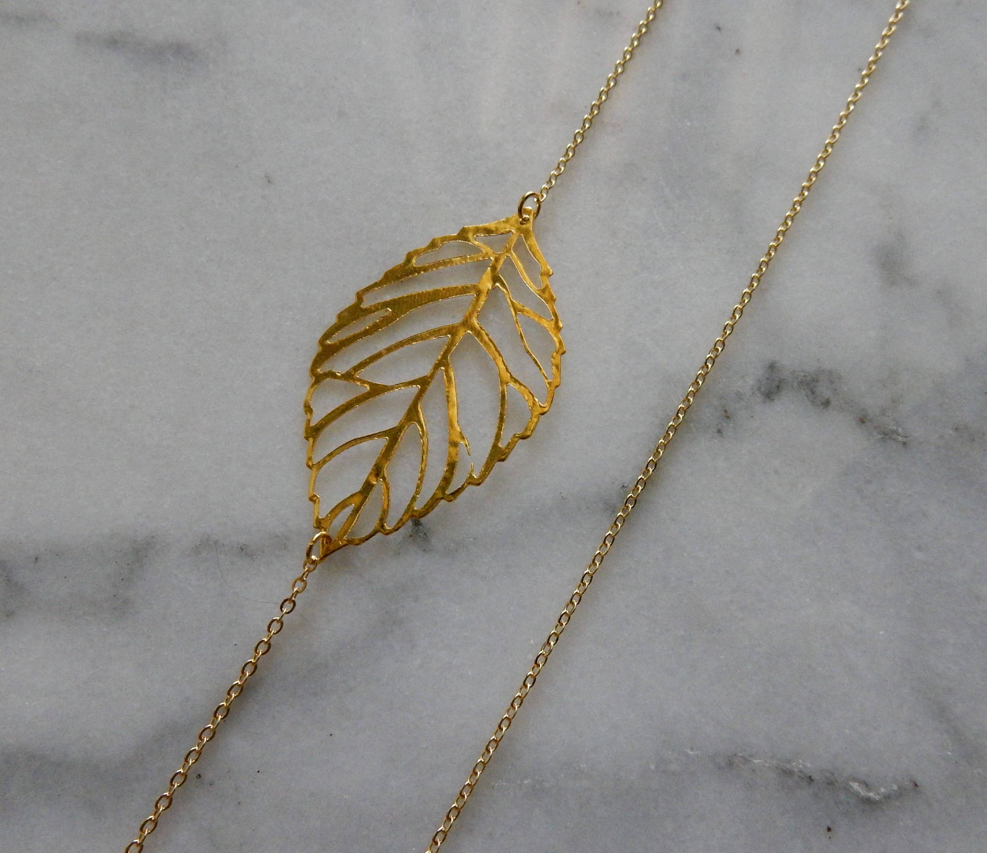 速卖通爆款树叶项链 叶子锁骨链欧美首饰女饰品货源批发