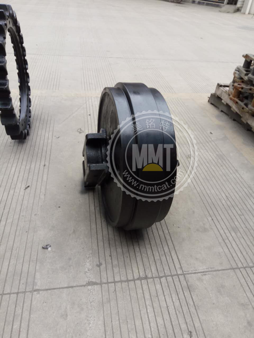 小松idler引导轮pc450-5挖掘机导向轮pc400-5四轮一带 配件 惰轮