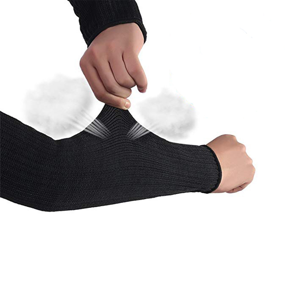 钢丝强化工业丝防割护臂玻璃厂防身防砍野营户外5级防割护臂