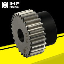 iHF齿轮厂家直供工业机械不锈钢齿轮 自带凸台圆柱形精密直齿轮