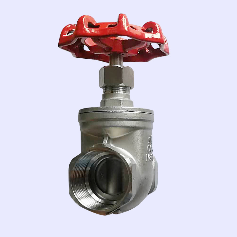 不锈钢304内丝闸阀4分内牙丝扣手轮闸阀304球阀门