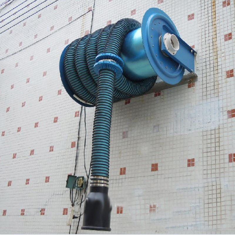 君达滑轨式尾气抽排系统 汽车4s店维修尾气抽排