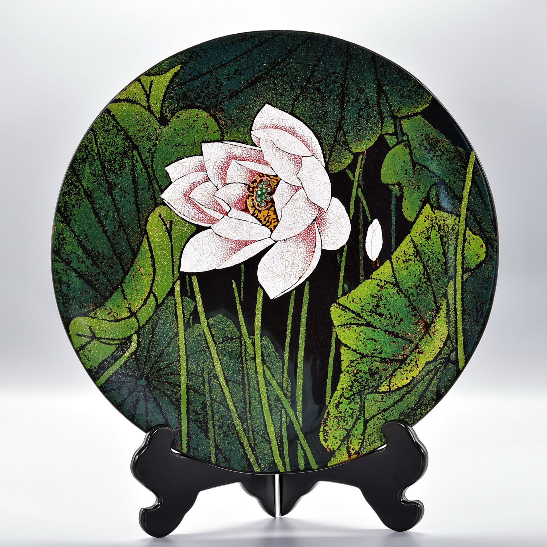 供应 精品***纯手工正宗福州脱胎漆器地理标志产品礼品漆盘