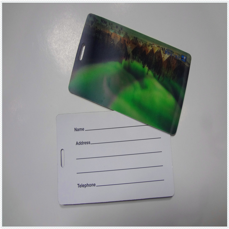 专业3d光栅印刷 高清三维裸眼3d立体箱包吊牌,个性化定制