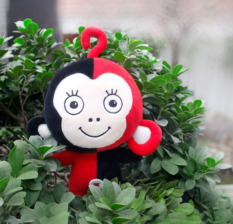 创意嘻哈猴毛绒玩具公仔可爱猴子精品娃娃机玩偶挂件厂家定制