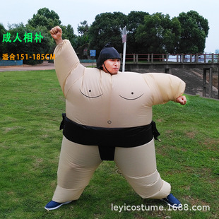 充气人偶相朴儿童搞笑演出服装霸王龙行走衣服小丑胖子玩偶cos服