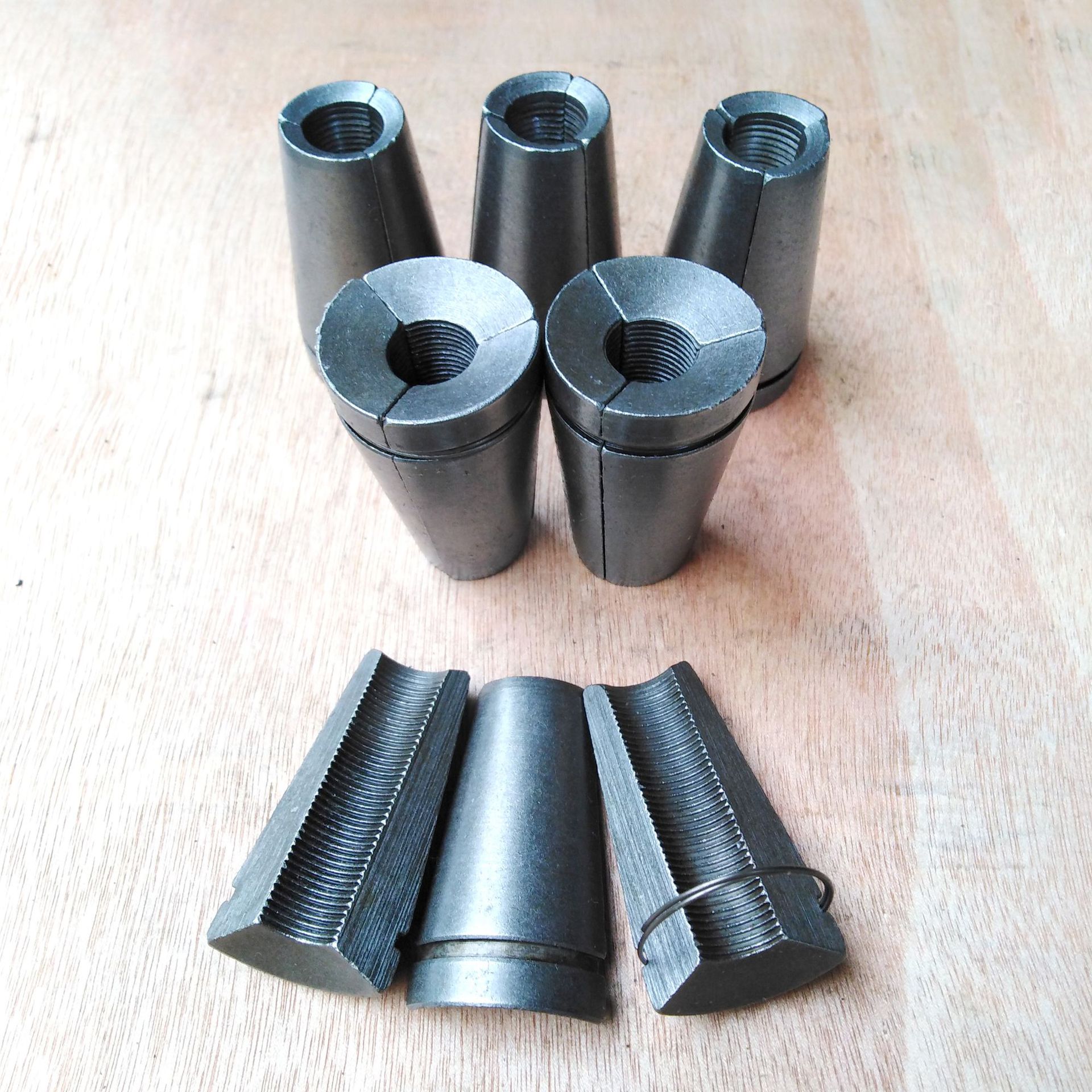 经久耐用 千斤顶用夹片 ycq25q15工具夹片 预应力张拉工具夹片