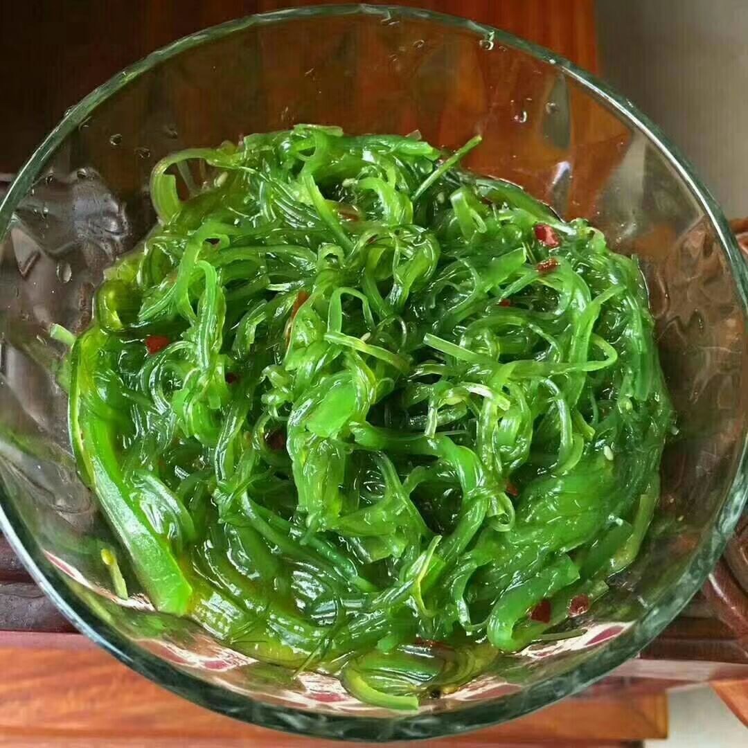 食用梗丝盐渍裙带菜梗丝嫩新鲜梗丝15kg/箱