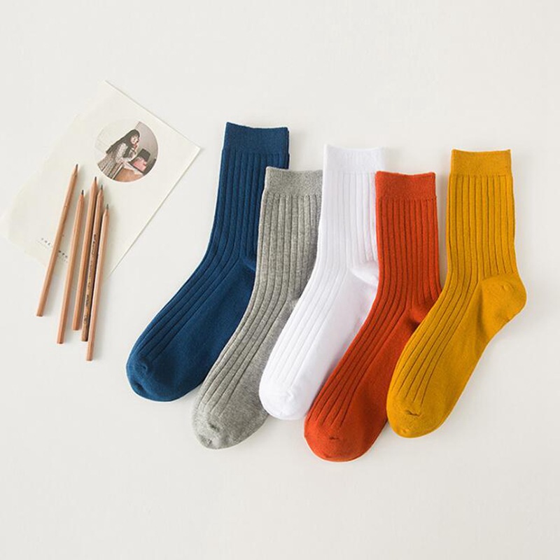 All Season Socks Men‘s Cotton Casual Breathable Mid-Calf Socks Business Men Socks Socks Wholesale
