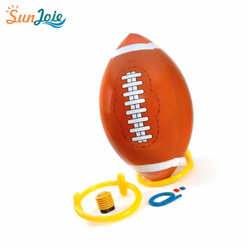 Manufacturers Supply PVC Inflatable Rugby Ball Toy Football Basketball Rugby Suit American Inflatable Rugby Ball