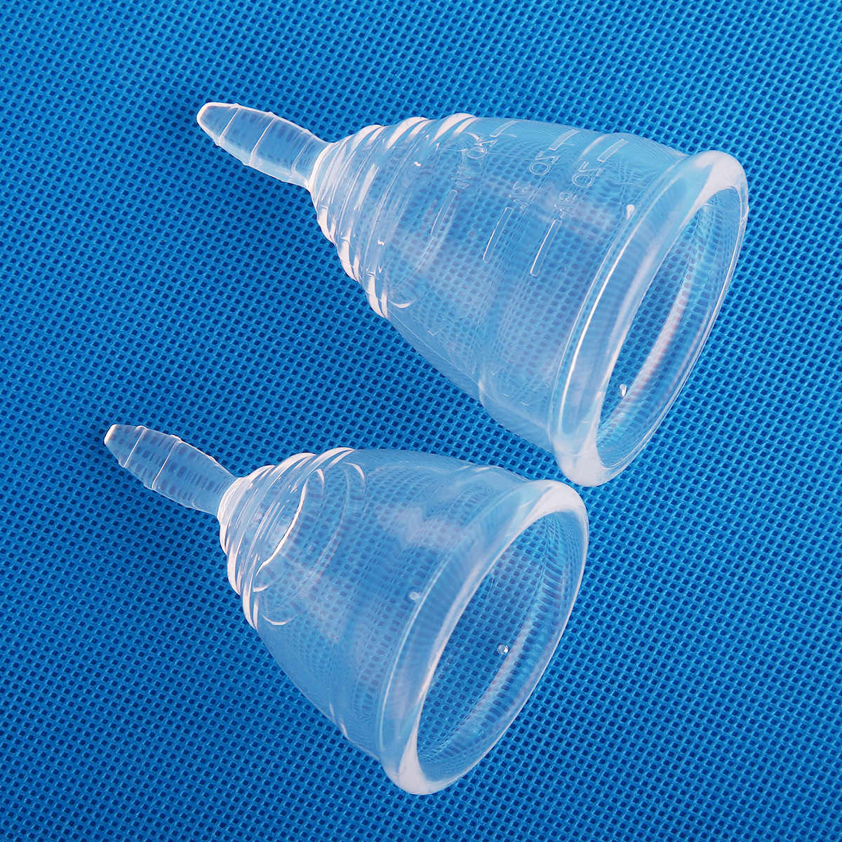 直销新款女人硅胶月亮杯月经杯 食品级液体硅胶月事杯