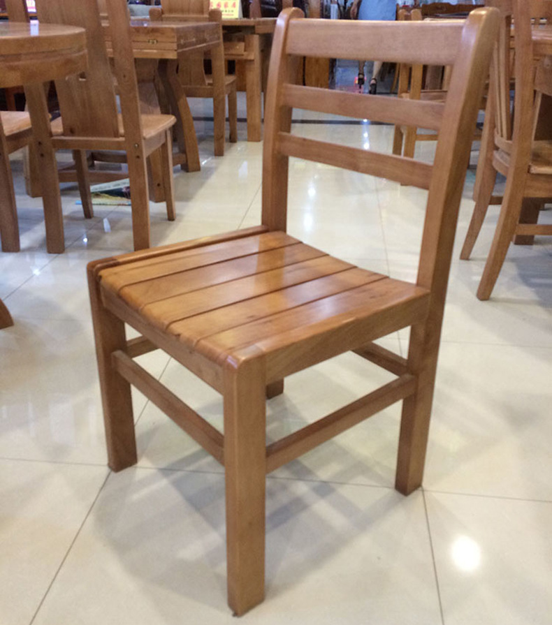 定制实木橡胶木图书馆阅览室桌椅学生椅饭堂办公椅工程单位订做