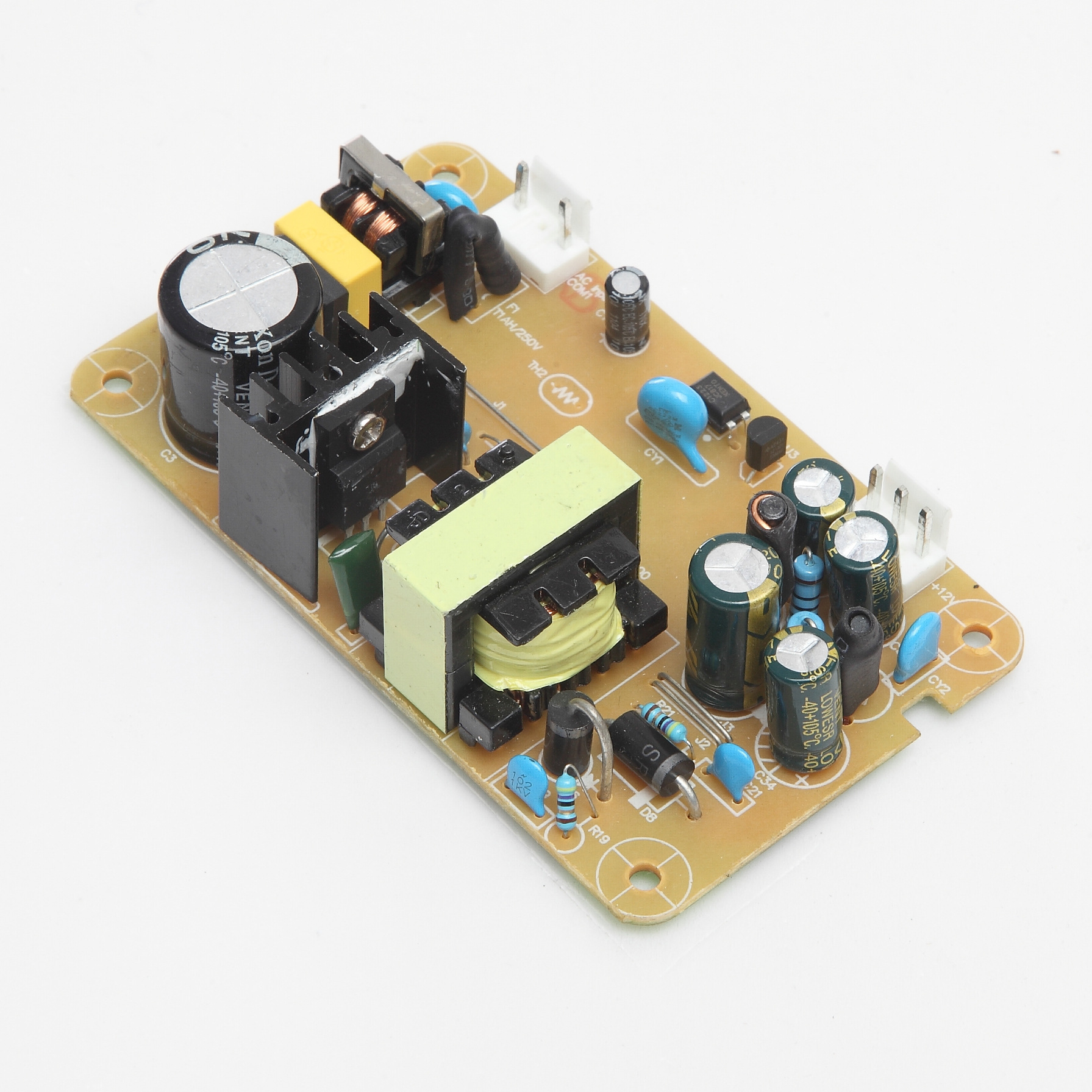 直销30w双路输出5v12v 恒压led基板式开关电源宽电压输入110-240v
