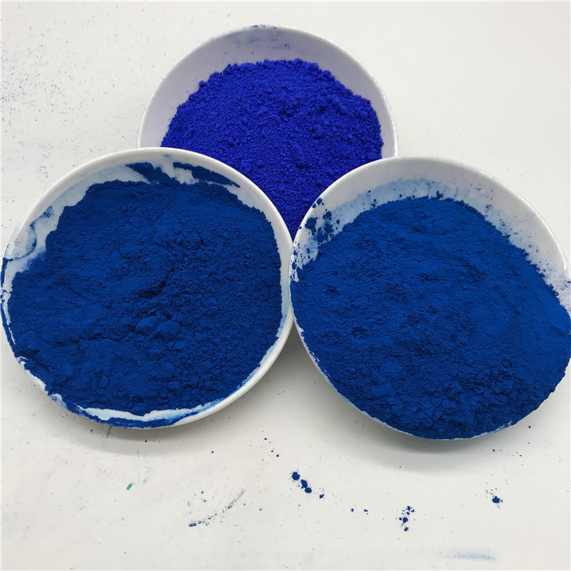 着色天蓝宝蓝油漆色粉