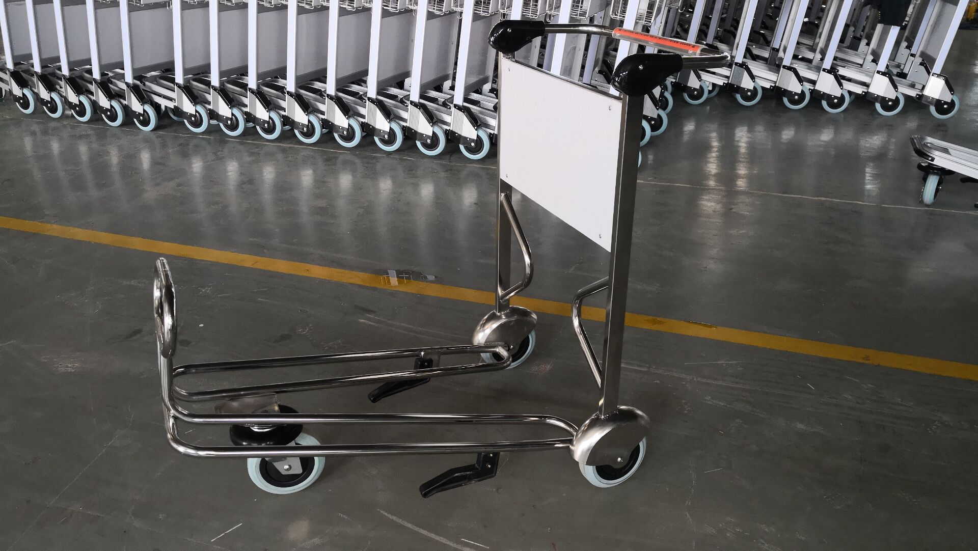 js-alt11 不锈钢机场车价格优惠 可定做 行李车