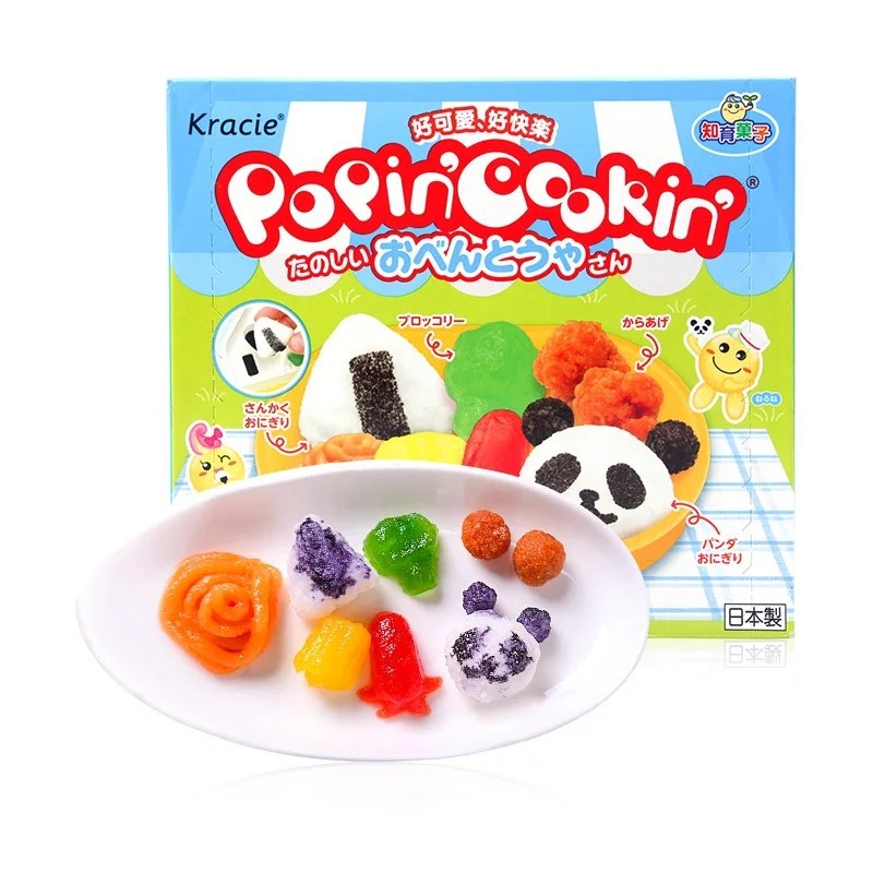 日本进口食玩嘉娜宝kracie知育果子diy便当甜甜圈寿司拉面手工糖