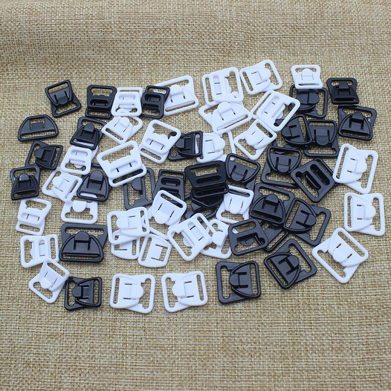 厂家直销塑料内衣妈咪扣文胸哺乳扣对扣插扣环保服装辅料黑色白色