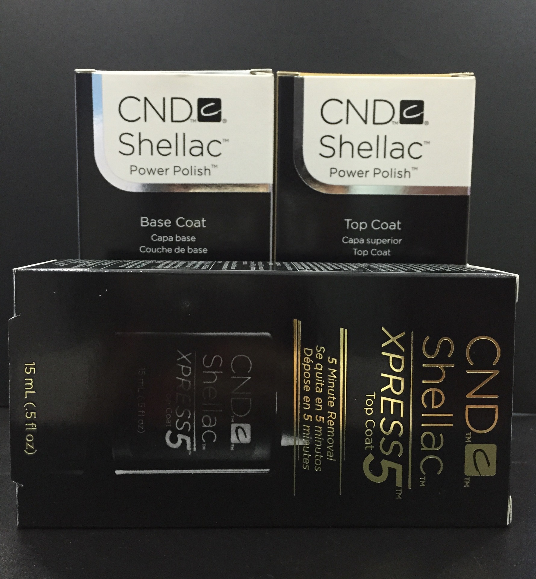 美甲甲油胶 CND XPRESS 5  可卸免洗封层 15ML 新包装封层 底胶