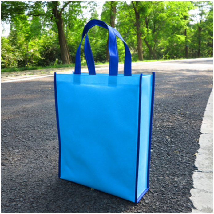 深圳无纺布袋加工定做覆膜热合无纺布手提袋机压超声波腹膜袋定制