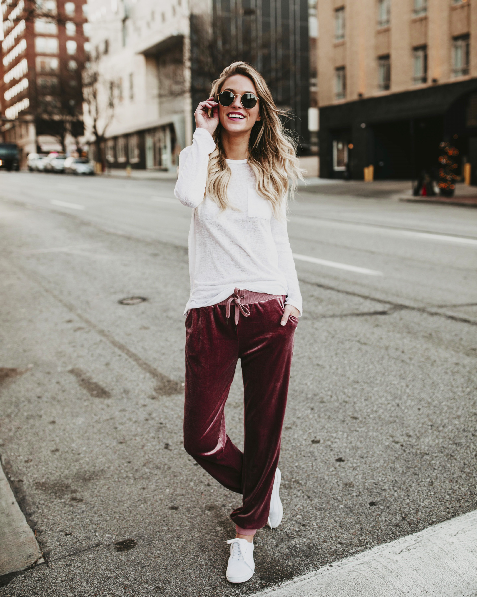 亚马逊速卖通2018新款女 系带松紧腰扎脚裤 简约时尚纯色休闲长裤