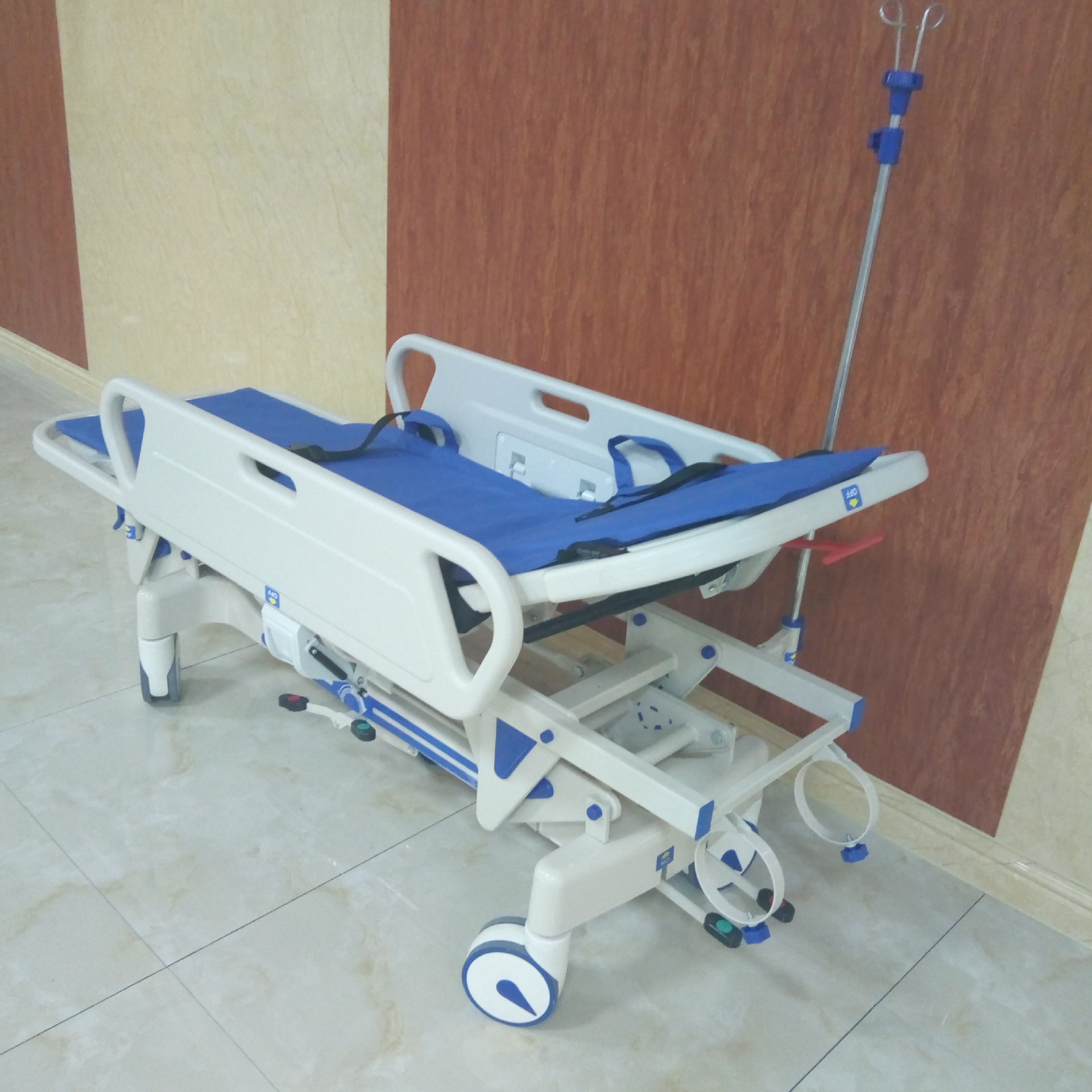 医用豪华升降平车盛德厂家直销医院急救担架车